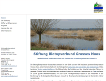 Tablet Screenshot of biotopverbund.ch